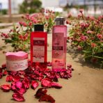 Gül Evi Gül Suyu & Gül Kolonyası + Aloe Vera & E Vitamini Katkılı Gül Kremi Seti - 380 ml