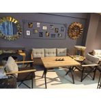 Gül Konsept 3-1-1 Masalı(Koyu Kahve Kazayağı)Bahçe Ve Balkon Takımı