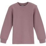 Gül Kurusu Basic Kız Bebek Çıtçıtlı Yaka Kışlık Uzun Kollu Tişört - 18 - 24 Ay - Gülkurusu