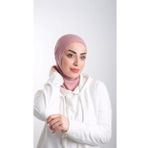 Gül Kurusu Pratik Hazır Geçmeli Tesettür Bone Sandy Kumaş Spor Hijab 2113_18