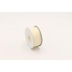 Gül Organze Kurdele Krem 40mm