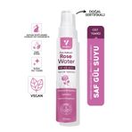 Gül Suyu Gözenek Sıkılaştırıcı Aydınlatıcı ve Arındırıcı Tonik %100 Doğal ve Saf 100 ml