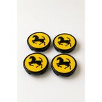 Gülcan Auto Ferrari Uyumlu Jant Göbeği 55 58 mm Jant Göbeği 5kol