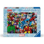 Gülce Design 12000510 Challenge Marvel 1000 parça Ravensburger Puzzle Kız Erkek Çocuk Oyuncak Eğitici Oyuncaklar