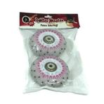 Gülce Design 2 li Işıklı Kıvılcım Çıkartan Paten Tekerleği Pembe Desenli 90A/70MM Kız Erkek Çocuk Oyuncak Eğitici