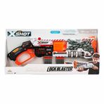 Gülce Design 36606 X-Shot Skins Lock Blaster 16 Mermili Sünger Dart Atan Silah 56cm Kız Erkek Çocuk Oyuncak Eğiti