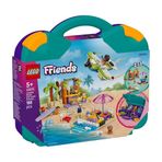 Gülce Design 42672 Lego Friends Yaratıcı Plaj ve Seyahat Bavulu 188 parça +5 yaş Kız Erkek Çocuk Oyuncak Eğitici