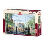 Gülce Design 4574 Art Puzzle Yaz Yağmuru, Paris 2000 parça Puzzle / +15 yaş Kız Erkek Çocuk Oyuncak Eğitici Oyunc