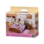 Gülce Design 5019 Sylvanian Families İki Kişilik Yatak Seti figürler ayrı satılır +3 yaş Kız Erkek Çocuk Oyuncak