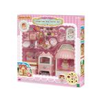 Gülce Design 5807 Sylvanian Families Kasaba Pasta Dükkanı Oyun Seti +3 yaş Kız Erkek Çocuk Oyuncak Eğitici Oyunca