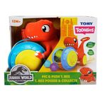 Gülce Design 73254 Tomy - Jurassic World Yakala Topla T-Rex 12 Ay+ Kız Erkek Çocuk Oyuncak Eğitici Oyuncaklar