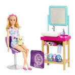 Gülce Design Barbie Işıltı Dolu Spa Günü Oyun Seti HCM82 Kız Erkek Çocuk Oyuncak Eğitici Oyuncaklar