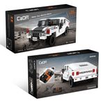 Gülce Design C55022W CADA Humvee Jeep Blok Seti 328 Parça-Vagon life Kız Erkek Çocuk Oyuncak Eğitici Oyuncaklar