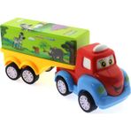 Gülce Design Çek Bırak Mini Sevimli Yeşil Tır Kız Erkek Çocuk Oyuncak Eğitici Oyuncaklar