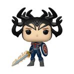 Gülce Design Funko POP Marvel: What If S2 - Infinity Captain Carter Kız Erkek Çocuk Oyuncak Eğitici Oyuncaklar
