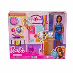 Gülce Design HKT78 Barbie'nin Tasarım Butiği Kız Erkek Çocuk Oyuncak Eğitici Oyuncaklar