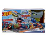 Gülce Design HTN82 Hot Wheels Muhteşem Köpek Balığı Araba Yıkama Oyun Seti Kız Erkek Çocuk Oyuncak Eğitici Oyunca
