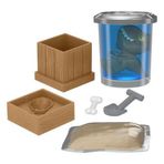 Gülce Design HVB29 Jurassic World Crushivores Serisi - Sürpriz Aksesuarlı Figür Kız Erkek Çocuk Oyuncak Eğitici O