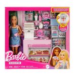 Gülce Design HXN94 Barbie Kahve Dükkanı Oyun Seti Kız Erkek Çocuk Oyuncak Eğitici Oyuncaklar