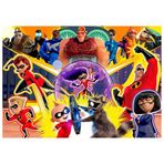 Gülce Design KS Incredibles 2 Puzzle 200 Parça Kız Erkek Çocuk Oyuncak Eğitici Oyuncaklar