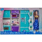 Gülce Design Oydaş Karlar Ülkesi 2'li Dolap Lavabo 2334 Kız Erkek Çocuk Oyuncak Eğitici Oyuncaklar
