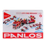 Gülce Design P633009 Panlos Şehir İtfaiyesi 557 Parça Blok Seti -Vagon life Kız Erkek Çocuk Oyuncak Eğitici Oyunc