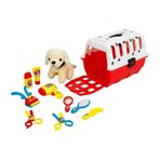 Gülce Design Sunman Çantalı Peluş Köpek Kuaför Seti Kız Erkek Çocuk Oyuncak Eğitici Oyuncaklar