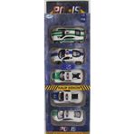 Gülce Design Sürtmeli Die Cast 5'Li Metal Polis Araçları Kız Erkek Çocuk Oyuncak Eğitici Oyuncaklar