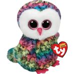 Gülce Design TY Beanie Boo´s Owen Renkli Baykuş Peluş 15cm Kız Erkek Çocuk Oyuncak Eğitici Oyuncaklar
