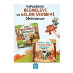 Gülce Kitap Boyama Hdiyeli - Okul Öncesi Dini Çocuk Kitapları - Yobi Besmeleyi Öğreniyor - Meraklı Zebra Selam