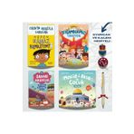 Gülce Kitap Çocuklar İçin Dini Hikayeler Kitap Seti (4 Kitap) Oyuncak ve Kalem Hediyelidir.
