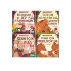 Gülce Kitap İlk Dini Kavramlar 4 Kitap Seti Senin İçin Dua Ettim-Bütün Güzellikleri Veren Sensin-Senin İçin Bekl