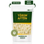 Gülçehre Diyet Dostu Yüksek Rakım Hasadı Sandaloz Sakızı Sandroz Sakızı Ak Kehribar {Thuja Articulata} | 120G