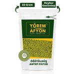 Gülçehre Gaziantep Yöresinden Lezzet Garantili Öğütülmüş Toz Hakiki Boz Antep Fıstığı {Pistacia Vera} | 60Gr.