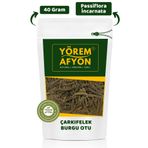 Gülçehre Geleneksel Tıbbın Sakinlik İksiri Çarkıfelek Burgu Otu, Fırıldak Otu {Passiflora İncarnata} | 40Gr.