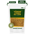 Gülçehre Meşhur Şanlıurfa Yöresinden Yerli Mahsul Doğal Kırmızı Susam {Sesamum Indicum} | 90Gr.