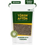 Gülçehre Yörem Afyon Anadolu’nun Dirilik Sırrı Doğal Enerji ve Güzellik Kaynağı Hakiki Isırgan Otu Tohumu (Urtica) | 60Gr. - 60 gr