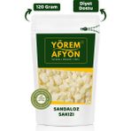 Gülçehre Yörem Afyon Diyet Dostu Yüksek Rakım Hasadı Sandaloz Sakızı Sandroz Sakızı Ak Kehribar (Thuja Articulata) | 120GR. - 120 gr