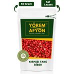 Gülçehre Yörem Afyon Dünya Mutfağı Vazgeçilmezi Saf ve Katkısız Kırmızı Tane Biber (Schinus terebinthifolius) | 50Gr. - 50 gr