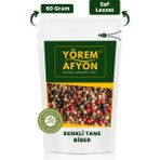 Gülçehre Yörem Afyon Dünya Mutfakların Vazgeçilmezi Saf ve Katkısız Renkli Tane Biber (Piper Nigrum) | 60Gr. - 60 gr