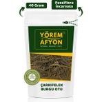 Gülçehre Yörem Afyon Geleneksel Tıbbın Sakinlik Iksiri Çarkıfelek Burgu Otu, Fırıldak Otu (Passiflora Incarnata) | 40GR. - 40 gr