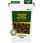 Gülçehre Yörem Afyon Gurmelere Özel Keskin Tat Sindrim Sistemi Dostu Yenibahar Tane (Pimenta Racemosa) | 60Gr. - 60 gr
