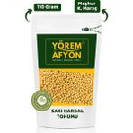 Gülçehre Yörem Afyon Kahramanmaraş Yöresinden Beyin Dostu Sarı Hardal Tohumu, Acırga, Manamıh, (Brassica Juncea) | 110GR. - 110 gr