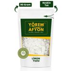 Gülçehre Yörem Afyon Kristal Beyaz, Saf Ve Keskin Limon Tuzu | 90Gr.