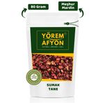 Gülçehre Yörem Afyon Meşhur Mardin Midyat Yöresinden Doğal Şifa Kaynağı Yerli Hasat Tane Sumak {rhus} | 80gr