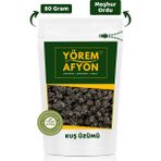 Gülçehre Yörem Afyon Meşhur Ordu Yöresinden Yemeklerin ve Tatlıların Vazgeçilmezi Kurutulmuş Siyah Tane Kuş Üzümü | 80Gr. - 80 gr
