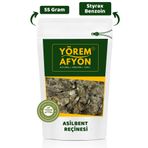 Gülçehre Yüksek Rakım (1500 M) Hasadı Doğal Asilbent Reçinesi, Cavi Buhuru {Styrax Benzoin} | 55Gr.