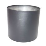 Güleç Yapay Çiçek 25*25*25 Siyah Metal Saksı