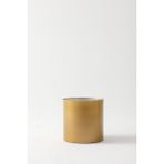 Güleç Yapay Çiçek Metal Gold Saksı 30*30*30