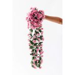 Güleç Yapay Çiçek Yapay Begonvil Çiçeği 75 Cm Pembe 22 Dal